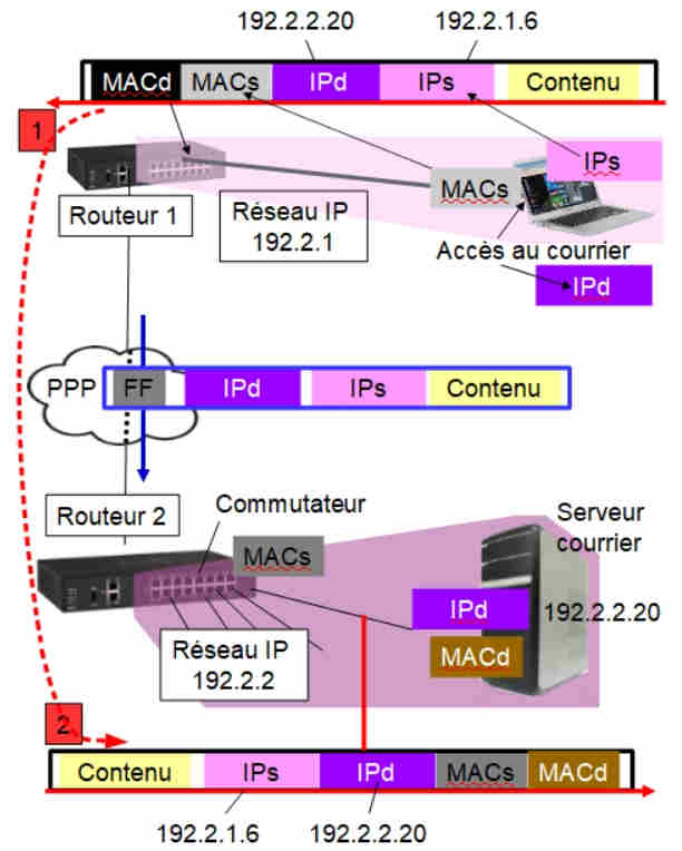 ARP résolution adresses IP MAC