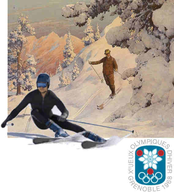 Chartreuse Socit Rossignol Abel technologie ski