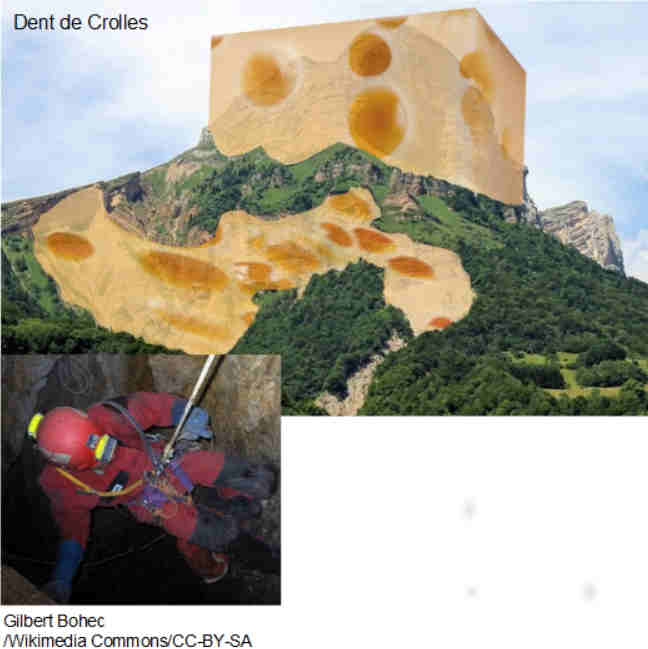 Chartreuse guide splologie Dent de Crolles grotte du cur grotte Aigle