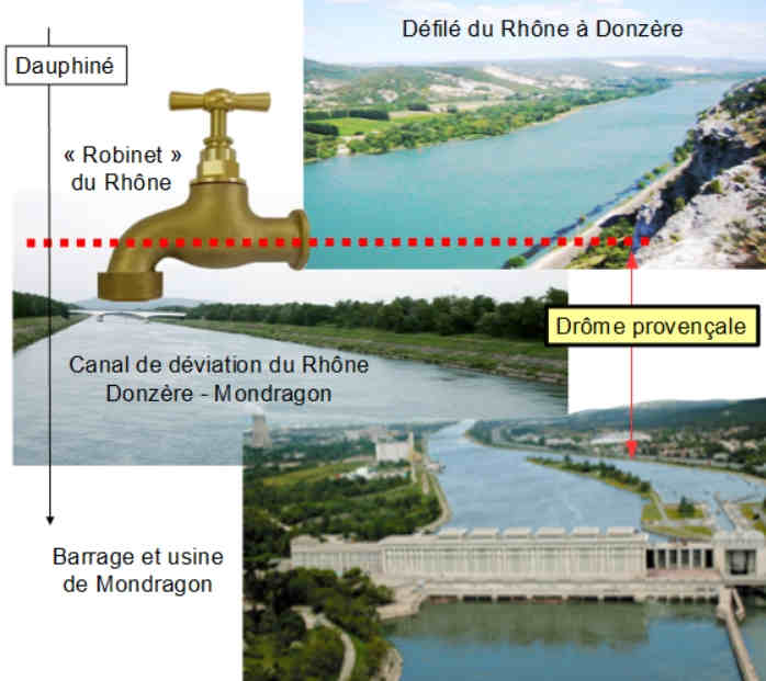 nergie hydraulique du Rhne et nergie atomique