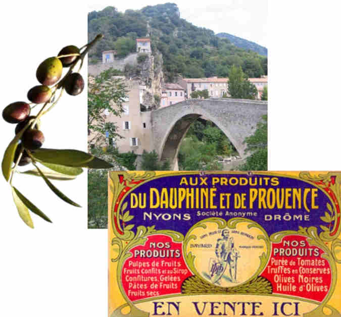 AOP Olives noires et vertes de Nyons et tapenade