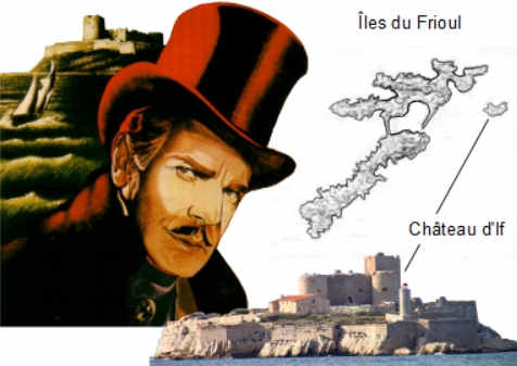 les archipel du Frioul Marseille. Chteau If, Pomgues et Ratonneau