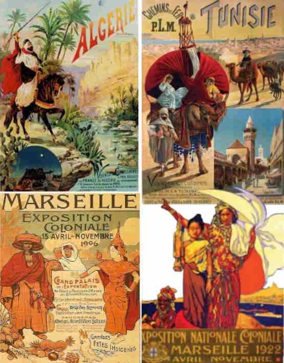 Port de Marseille porte des colonies Afrique du nord, du Moyen-Orient et Orient 