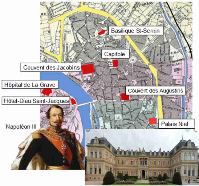 Toulouse au Second empire Palais Niel 