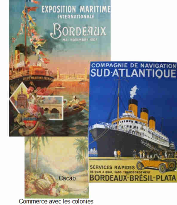 Histoire du trafic maritime du port de Bordeaux 
