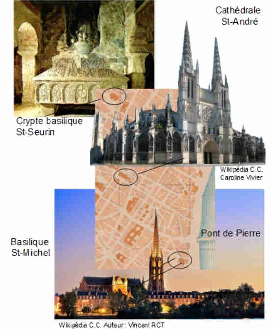 Cathdrale Saint Andr et Basilique Saint Michel Bordeaux 
