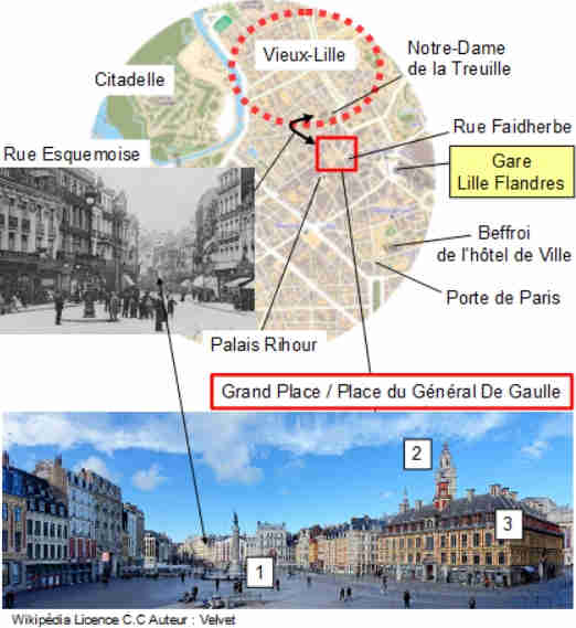 Visiter la Grand Place de Lille